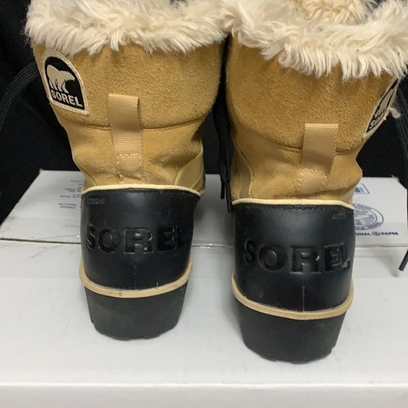 SOREL- Women’s Tivoili tan suede upper size 6 - Picture 3 of 7